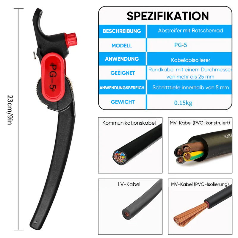 Manuelle Abisolierzangen für KabManuelle Abisolierzangen für Kabelel