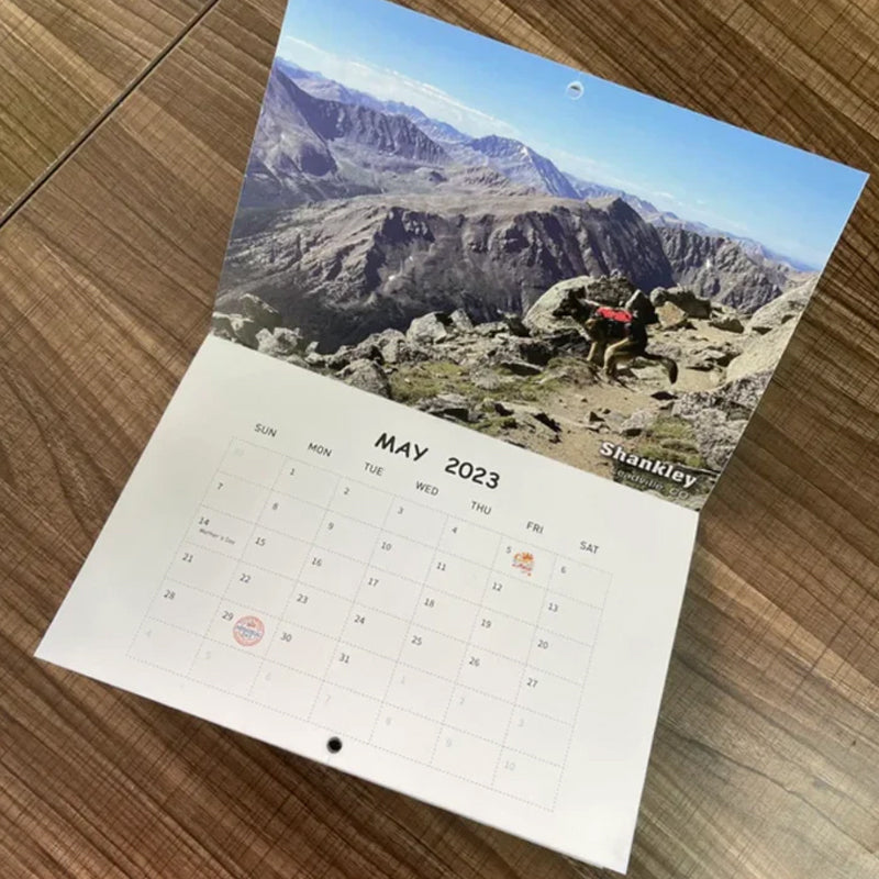 Lustiges Kalendergeschenk - Kackender Hundekalender