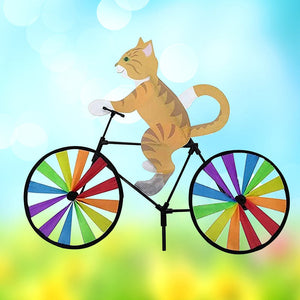 Katzen Fahrrad Windspinner