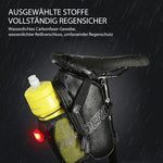 Regenfeste Schmutzfeste Fahrrad-Hecktasche (Mit Rücklichtern)