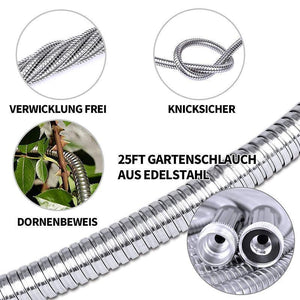 Bionic Steel 304 Edelstahl-Gartenschlauch