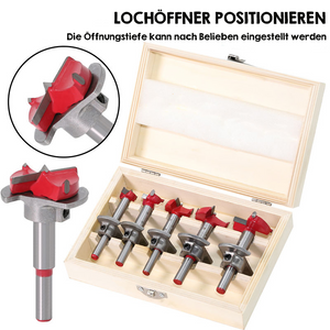 Holzbearbeitung Positionierung Bohrer-Set