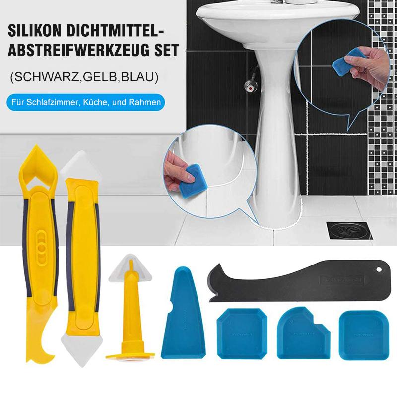 Silikon Dichtmittel-Abstreifwerkzeug Set