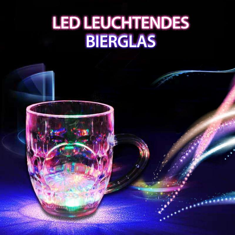 LED leuchtendes Bierglas