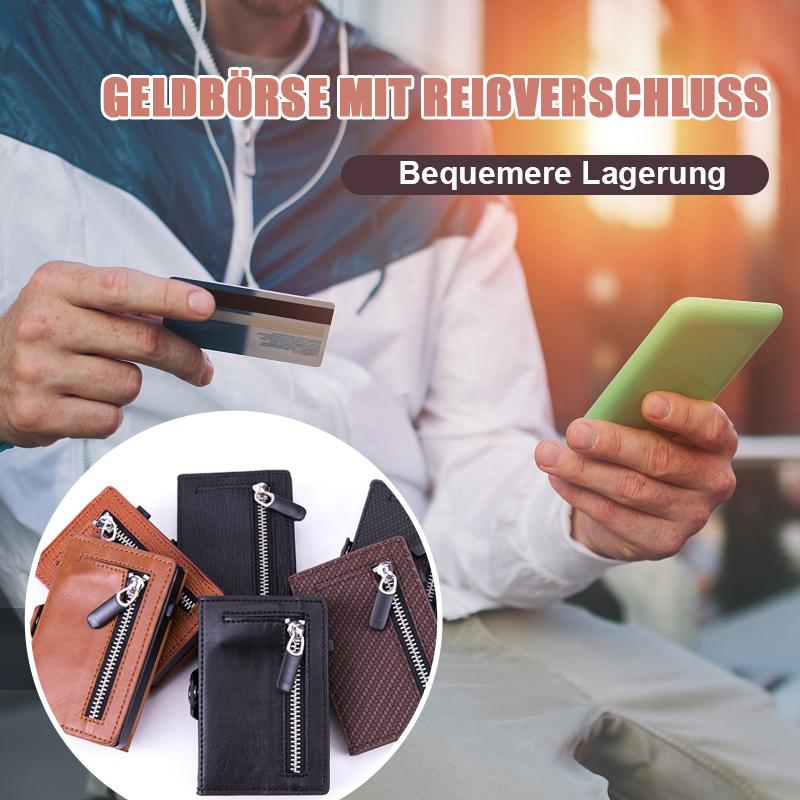 Ultra tragbare Brieftasche mit RFID Blockierung