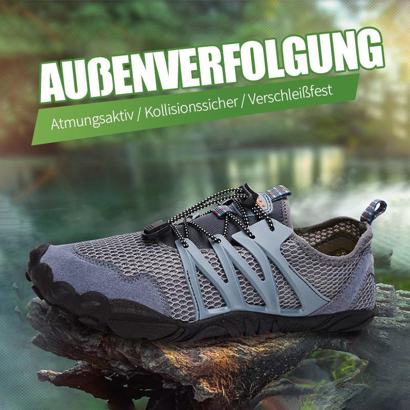 Herren Sommer atmungsaktives Mesh Quick Dry Outdoor Fitness Wanderschuhe