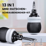 13 in 1 Mini-Ratschen-Schraubendreher-Kit