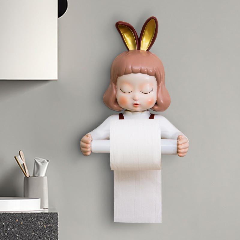 Süßer Hase Badezimmer Toilettenpapierhalter