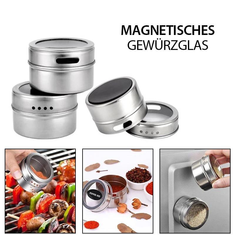 Magnetisches Gewürzglas