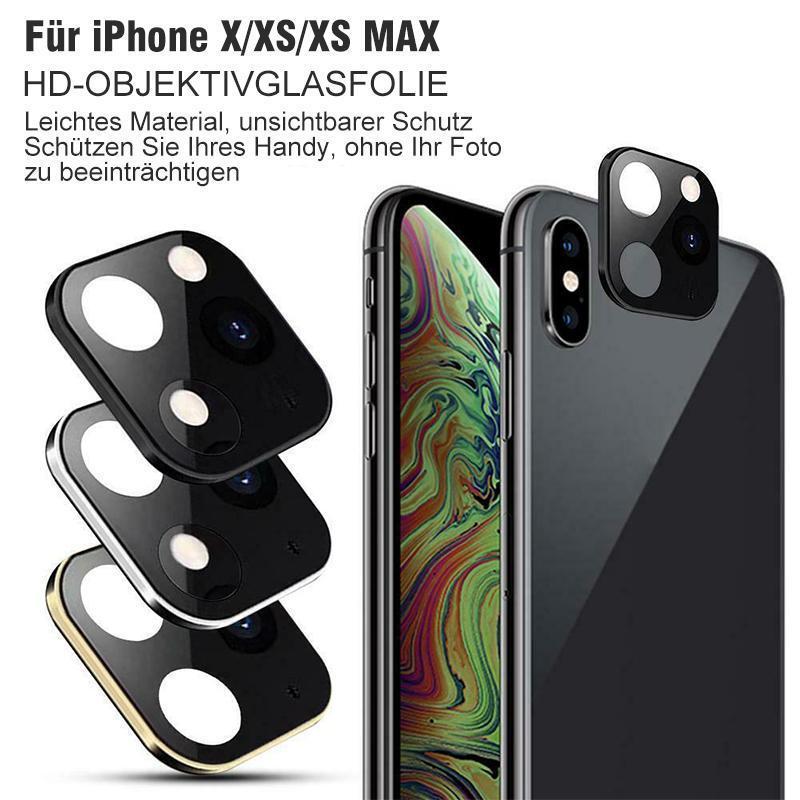 IPhone X Sekunden ändern 11 Pro Metall-Glaslinsen Abdeckung