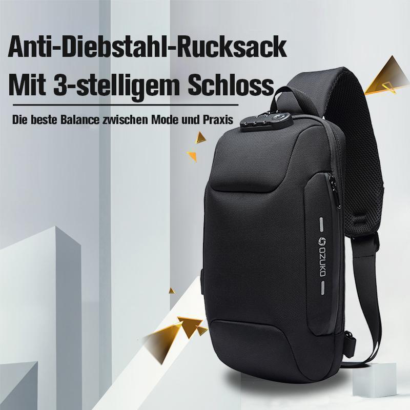 Anti-Diebstahl-Rucksack Mit 3-stelligem Schloss