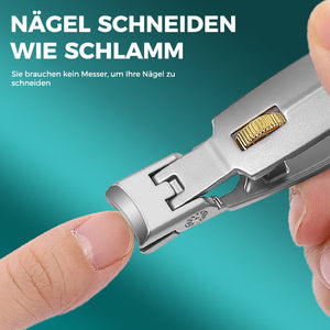 Nagelknipser aus Edelstahl mit großer Öffnung