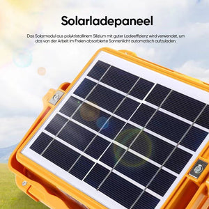 Solarbetriebene Tragelampe