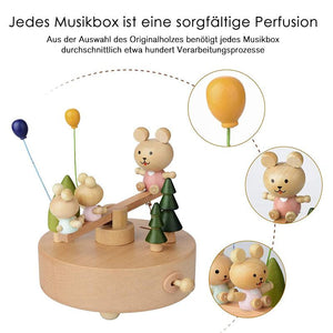 Hölzerne Musikbox für Kinder oder Freunden