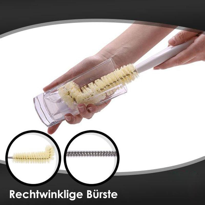 Abgewinkelte L-Form Flaschenbürste