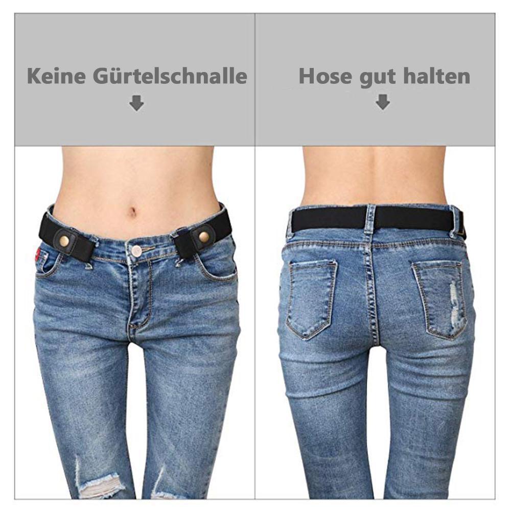 Tendaisy Super Elastischer Schnallenfreier Gürtel für Damen und Herren