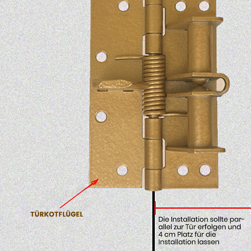 Automatische selbstschließende Türscharniere