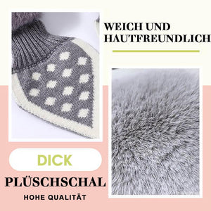 Allgleiches dicker Plüschschal