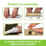 Selber perfektes Sushi Machen, Kunststoff (PP): Topilène BPA Free