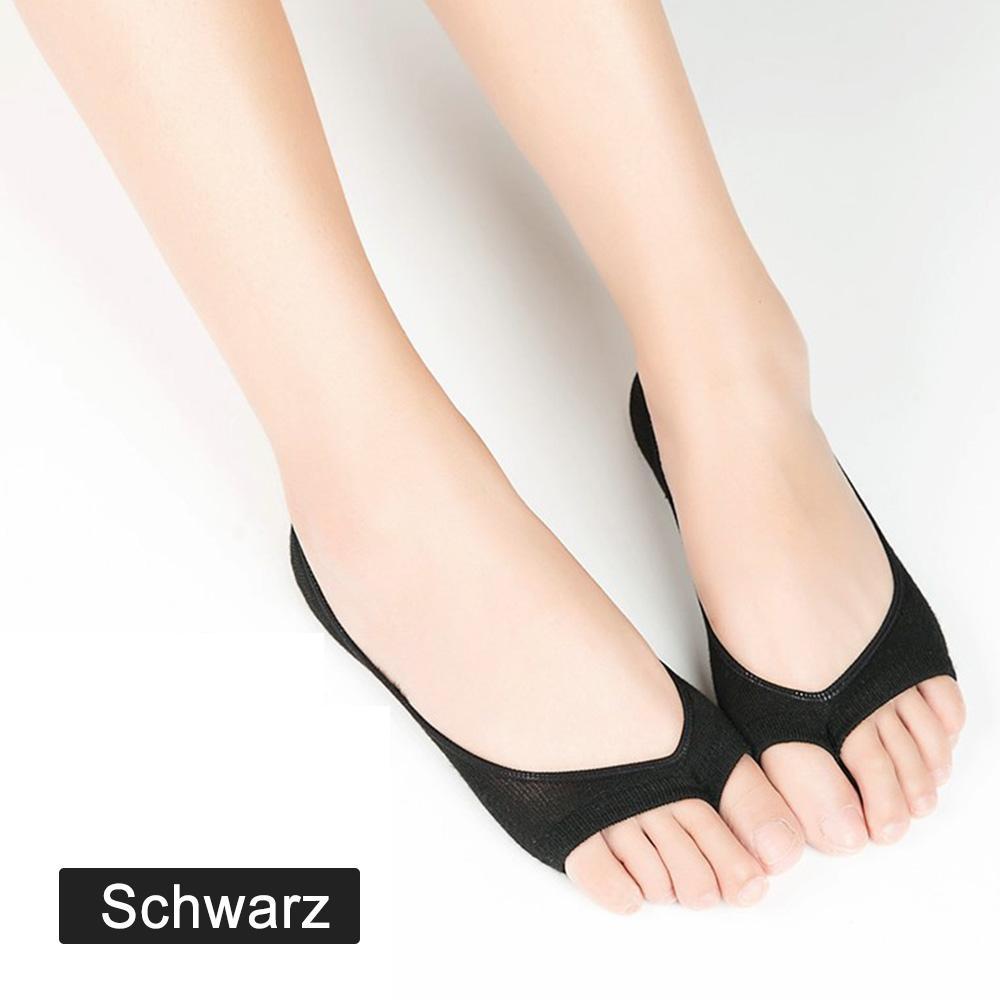 Unsichtbare Damen Fischmundsocken, 3 Paare oder 6 Paare