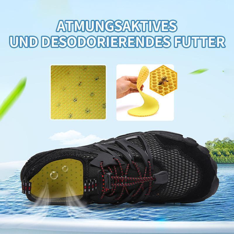 Herren Sommer atmungsaktives Mesh Quick Dry Outdoor Fitness Wanderschuhe