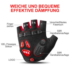 Fahrradhandschuhe mit halben Fingern