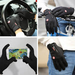 Premiume warme winddichte wasserdichte Touchscreen Handschuhe Unisex