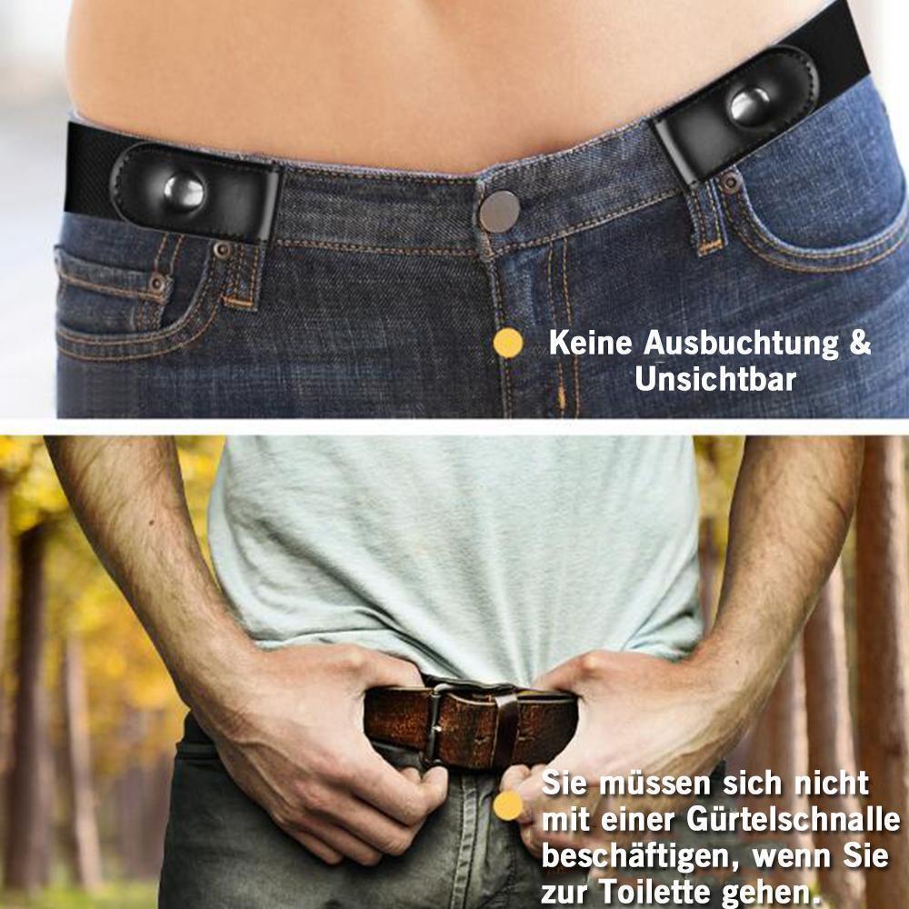 Tendaisy Super Elastischer Schnallenfreier Gürtel für Damen und Herren