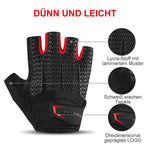 Fahrradhandschuhe mit halben Fingern