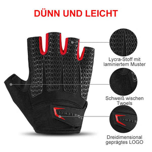 Fahrradhandschuhe mit halben Fingern