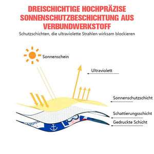 Cartoon Auto Sonnenschirm