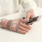 Gestricktere Touchscreen-Handschuhe (Ein Paar)