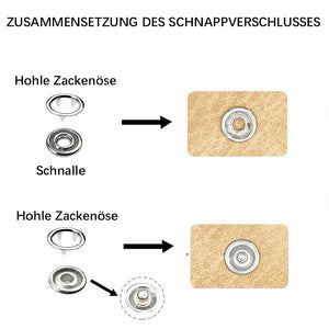 Multifunktionales Snap-Kit aus Metall