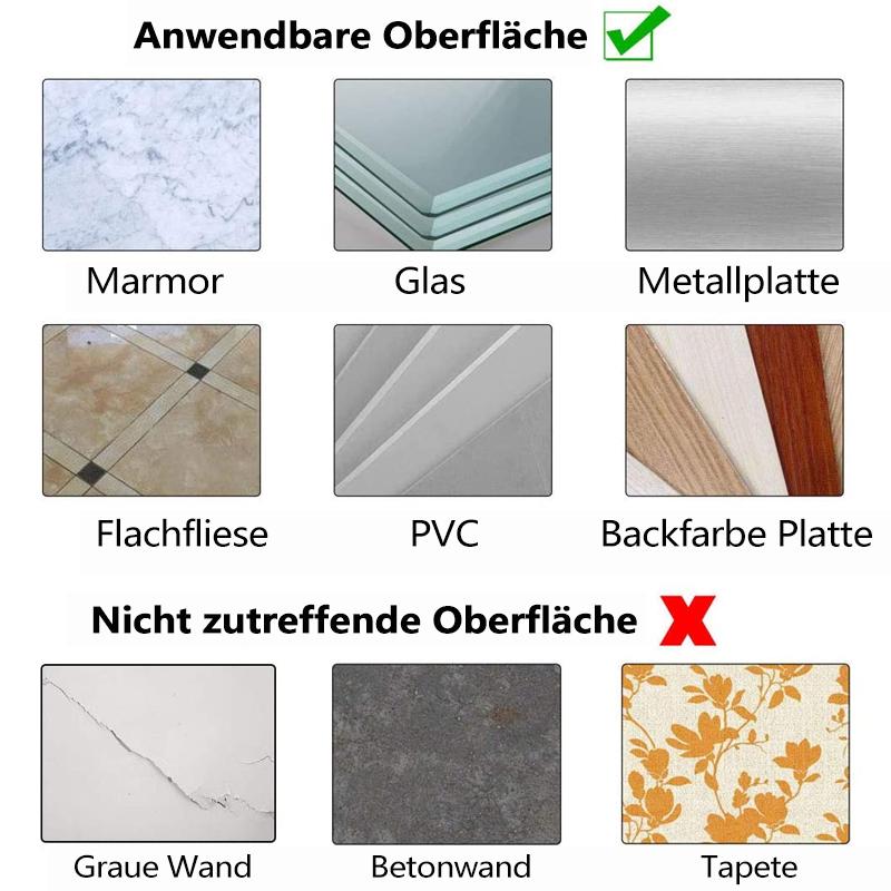 Transparente Schraubenhaken, 12 Stücke