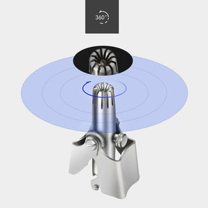 Mini-Nasenhaarschneider mit Reinigungsbürste  