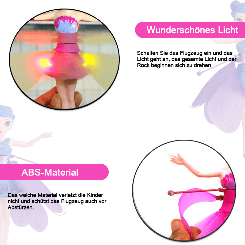 50 % Rabatt auf Weihnachtsangebote 🔥 MAGISCHE FLIEGENDE FEENPRINZESSIN-PUPPE