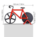 Praktischer Fahrrad Pizzaschneider