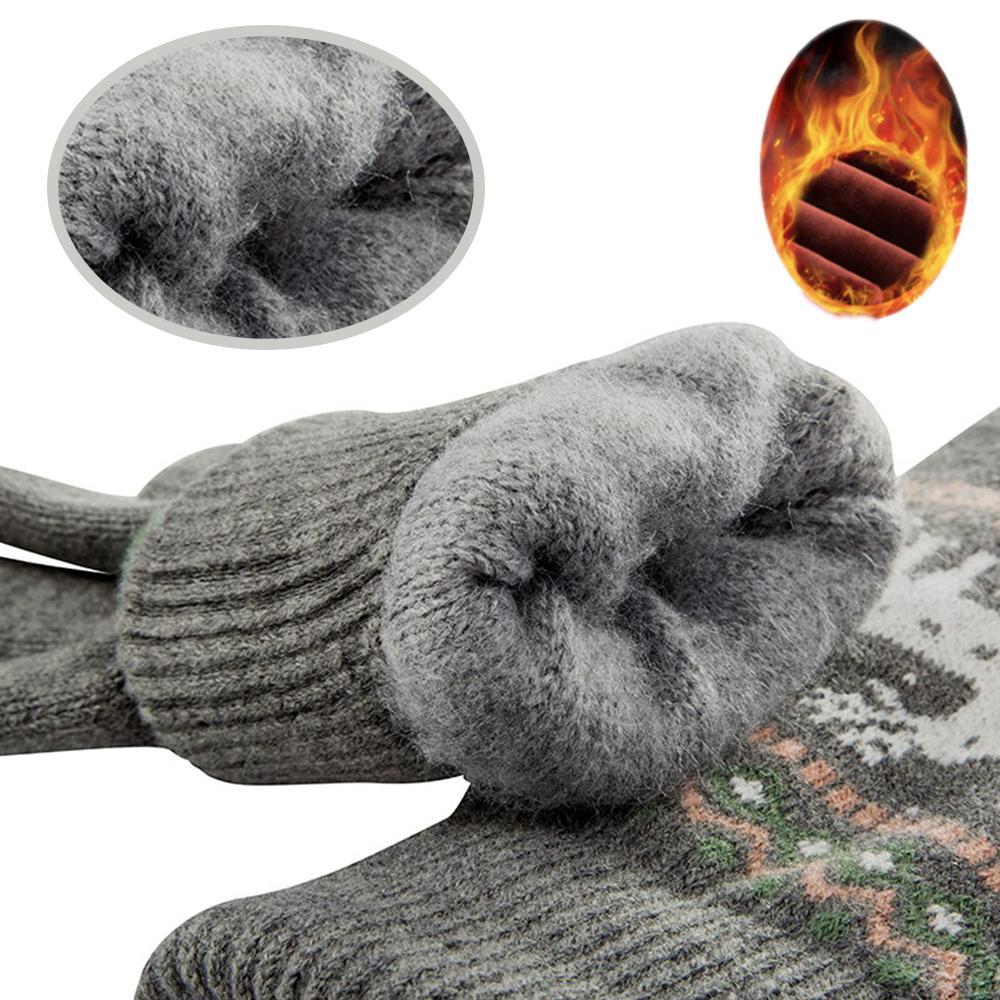 Gestricktere Touchscreen-Handschuhe (Ein Paar)