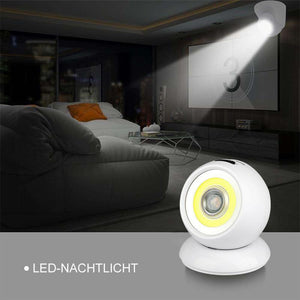 Abnehmbares LED-Sensorlicht mit USB-Aufladung