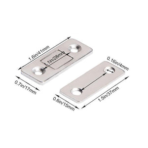 Lochfreier magnetischer Türschließer