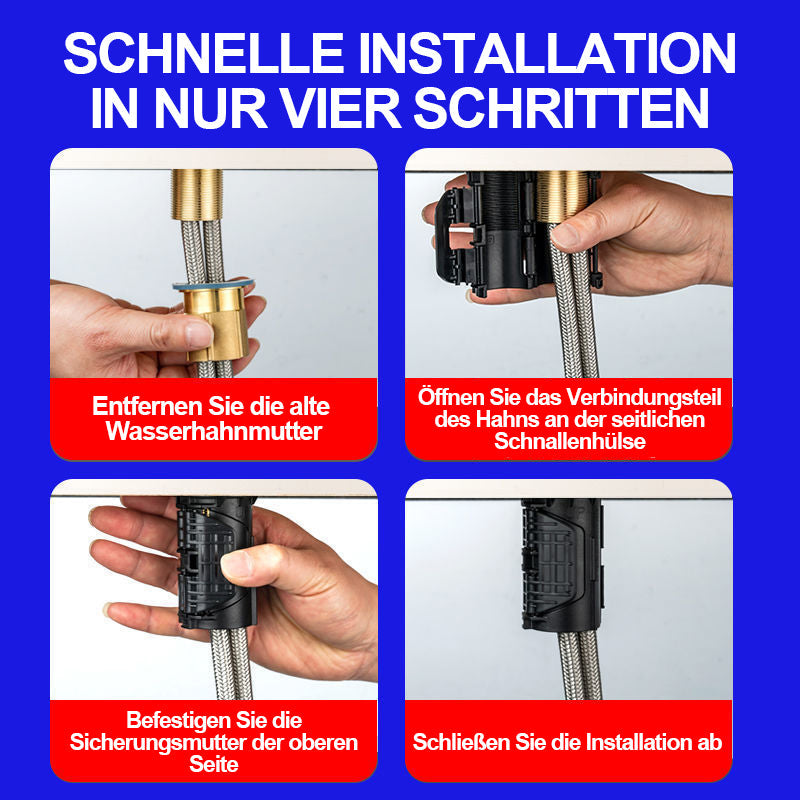 Universal-Mutternhalter für Wasserhähne