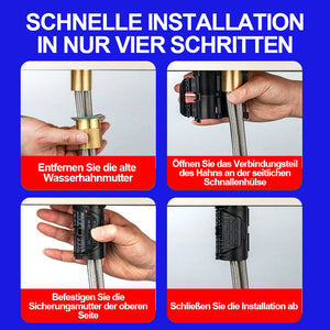 Universal-Mutternhalter für Wasserhähne