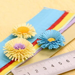 Papier Quilling Blumenstreifen