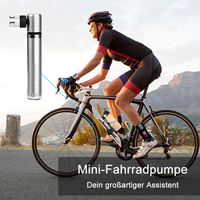 Mini-Fahrradpumpe